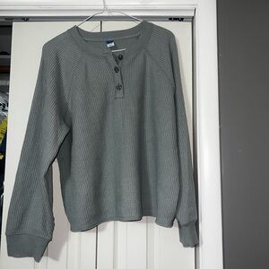 Old Navy waffle Henley